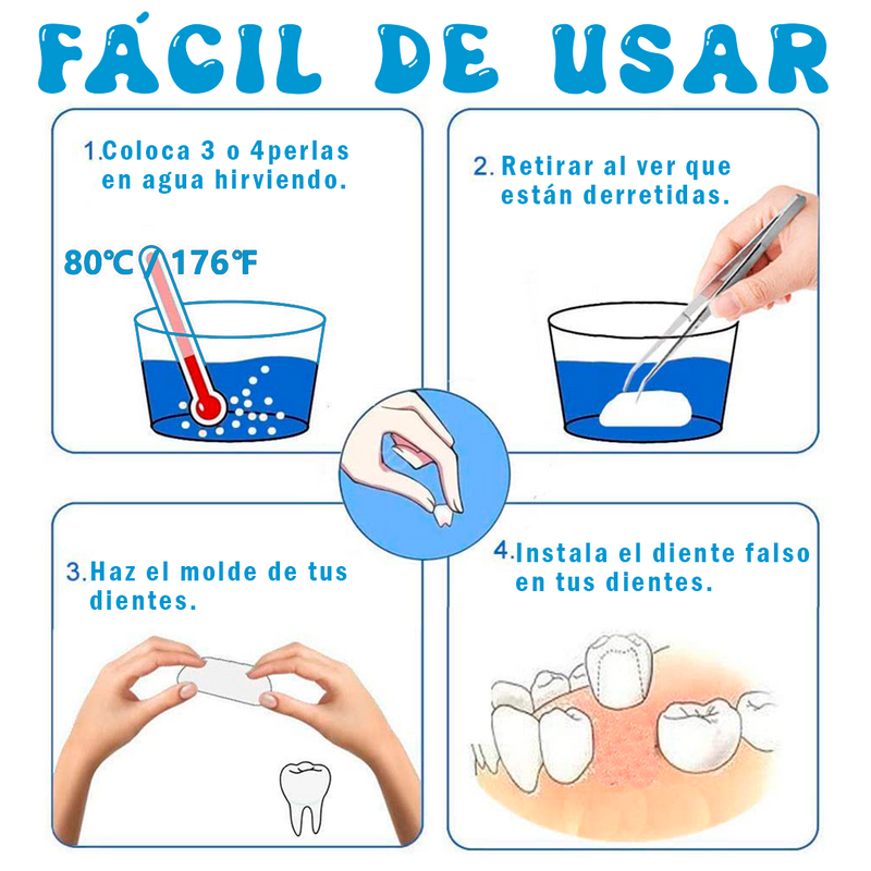 Dientes Postizos Moldeables