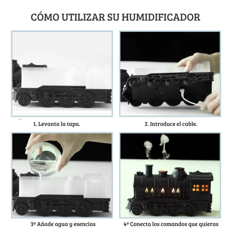 Expreso Hogwarts - Tren Humidificador y Difusor [¡Oferta SOLO HOY!]